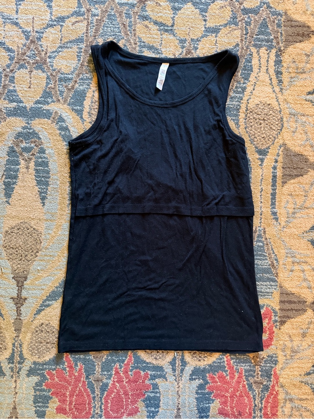 Latched Mama Ribbed Nursing Tank Top